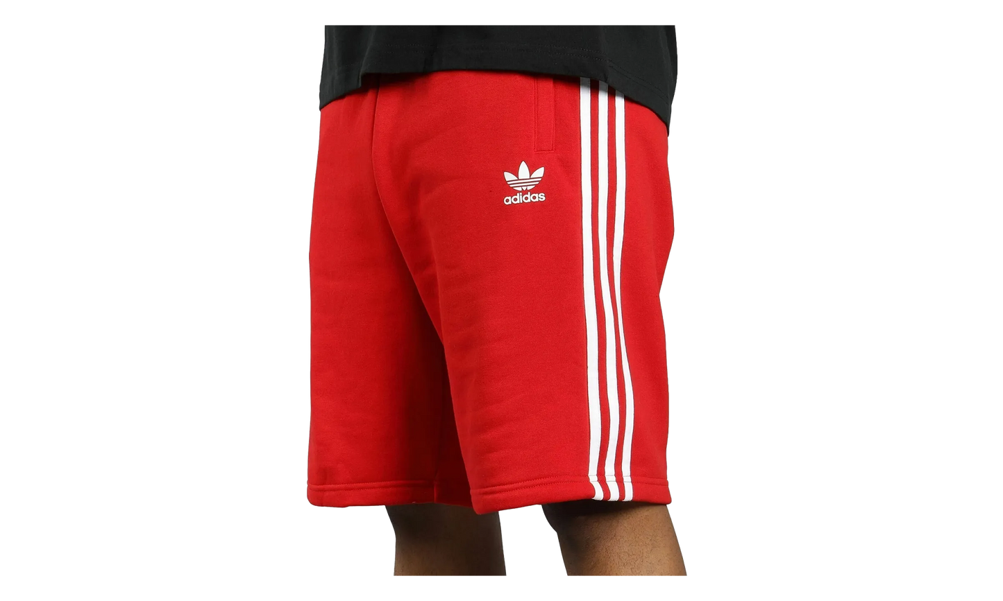 Originals 3 Stripe Trefoil Shorts "Red" CZ5228