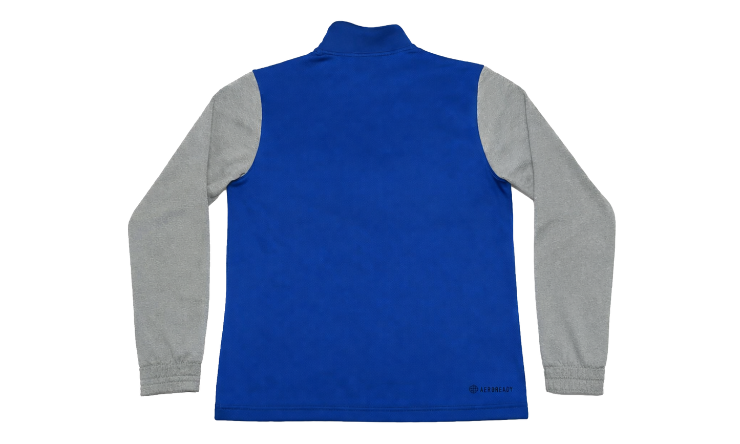 Team Issue 1/4 Zip Pullover "Blue / Grey" HI0696