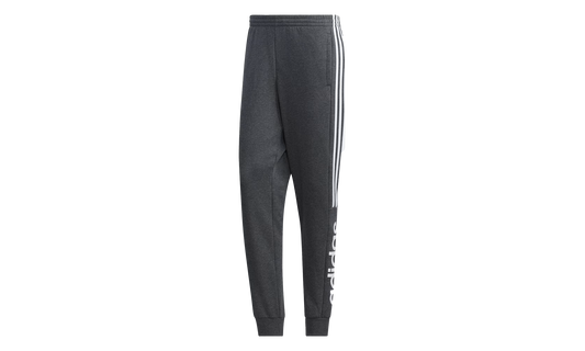 Essentials Colorblock Fleece Pants "Dark Grey Heather / White" GD5474