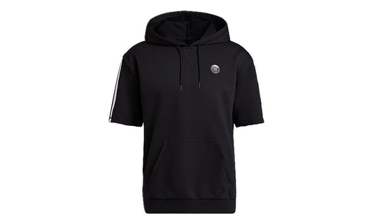 Donovan Mitchell Short Sleeve Hoodie "Black" HB6757