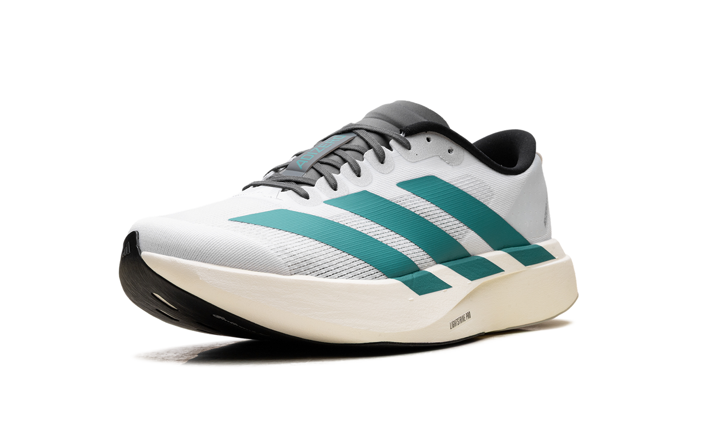adiZero EVO SL "White Pure Teal" JS4487
