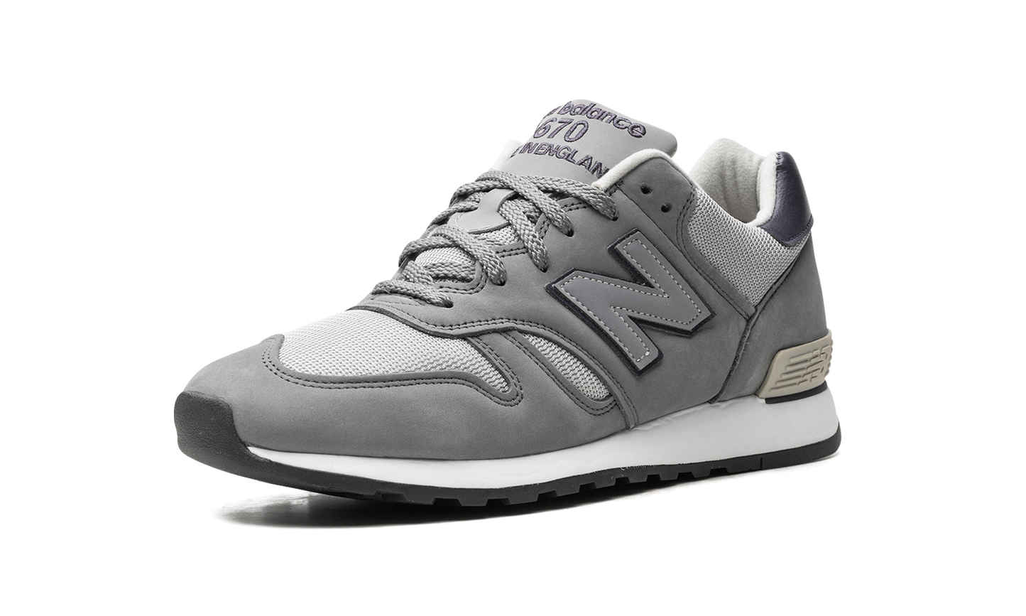 670 "Made in England - Grey" M670GNS