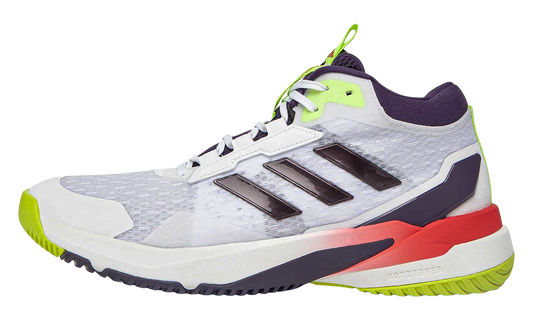 Crazyflight 6 Mid "Cloud White / Aurora Met. / Semi Lucid Red" HP7037