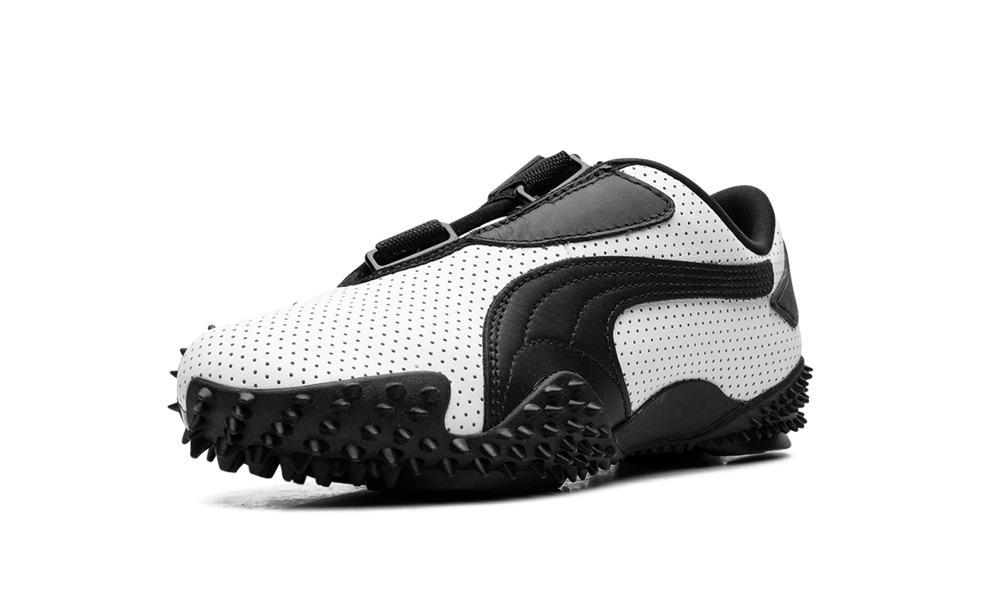 Mostro "Perforated Leather - White / Black" 400992 01