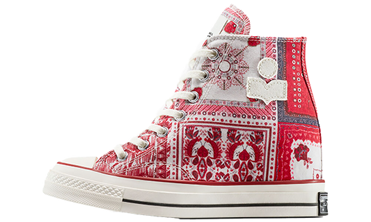 Chuck 70 Wedge WMNS "Isabel Marant - Red Bandana Scarf" A14802C