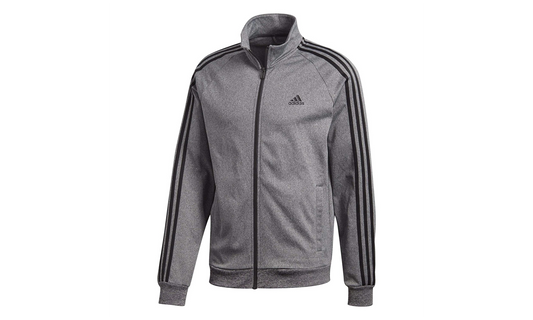 Essentials 3-Stripe Tricot Tracktop "Dark Heather Grey / Black" CD8752
