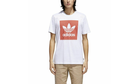 Blackbird Solid Tee "White / Trace Scarlet" CW2341