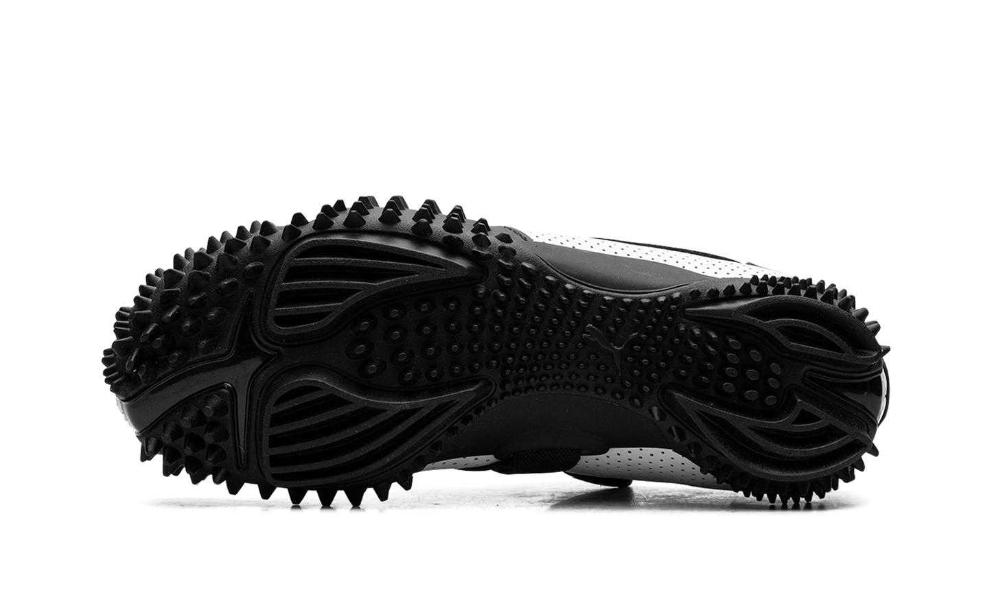 Mostro "Perforated Leather - White / Black" 400992 01