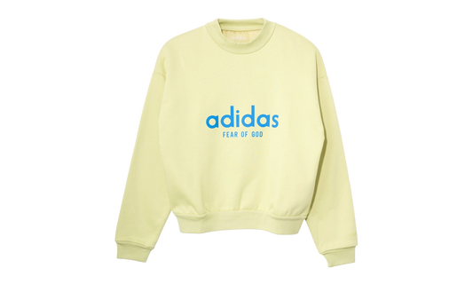 Logo Crewneck Sweatshirt "Fear Of God -Autumn Green Light Blue" HM8110