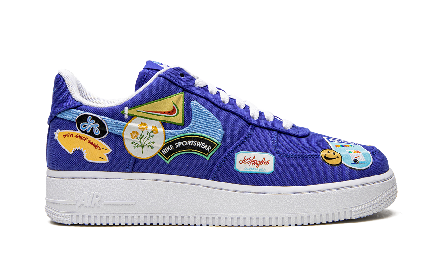 AIR FORCE 1 LO '07 PRM MNS WMNS "Los Angeles Patched Up" DX2306 400