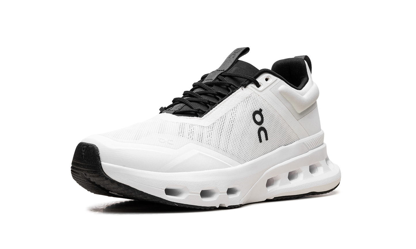 On Cloudnova X WMNS "White Black" 3WE30410462