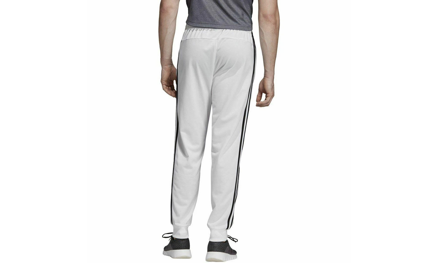 Essentials 3-Stripes Tapered Tricot Pants "White" EB3988